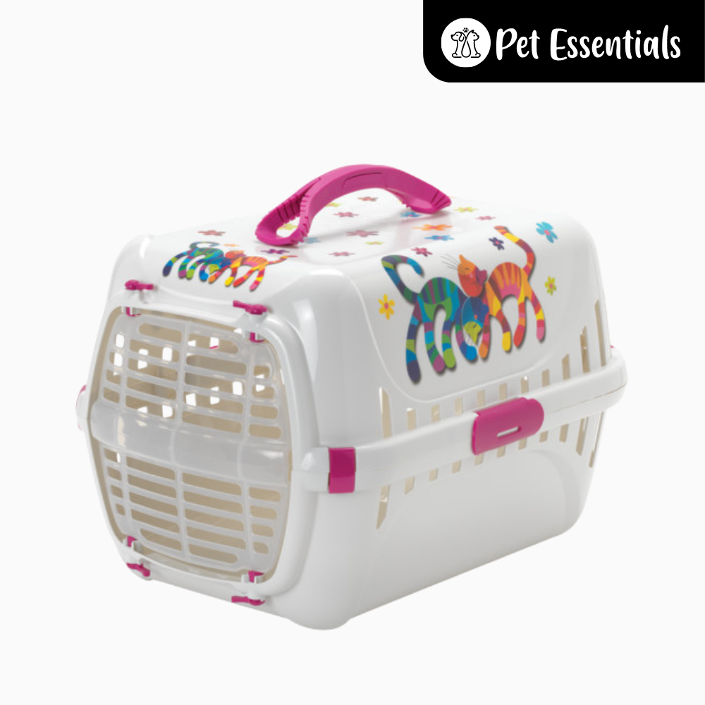 Cats In Love Plastic Door Carrier Cage For Cats