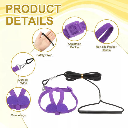 Bird Harness With Leash