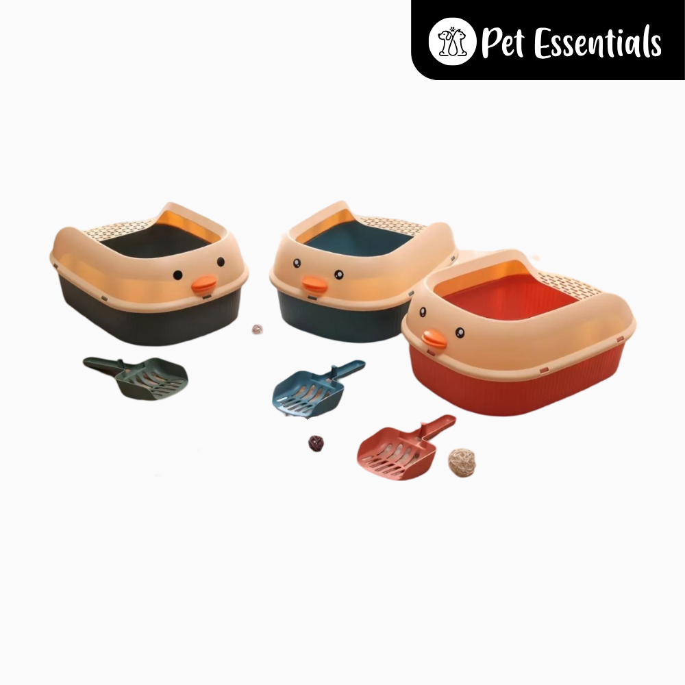 Semi Enclosure Litter Tray With Scooper (0812)