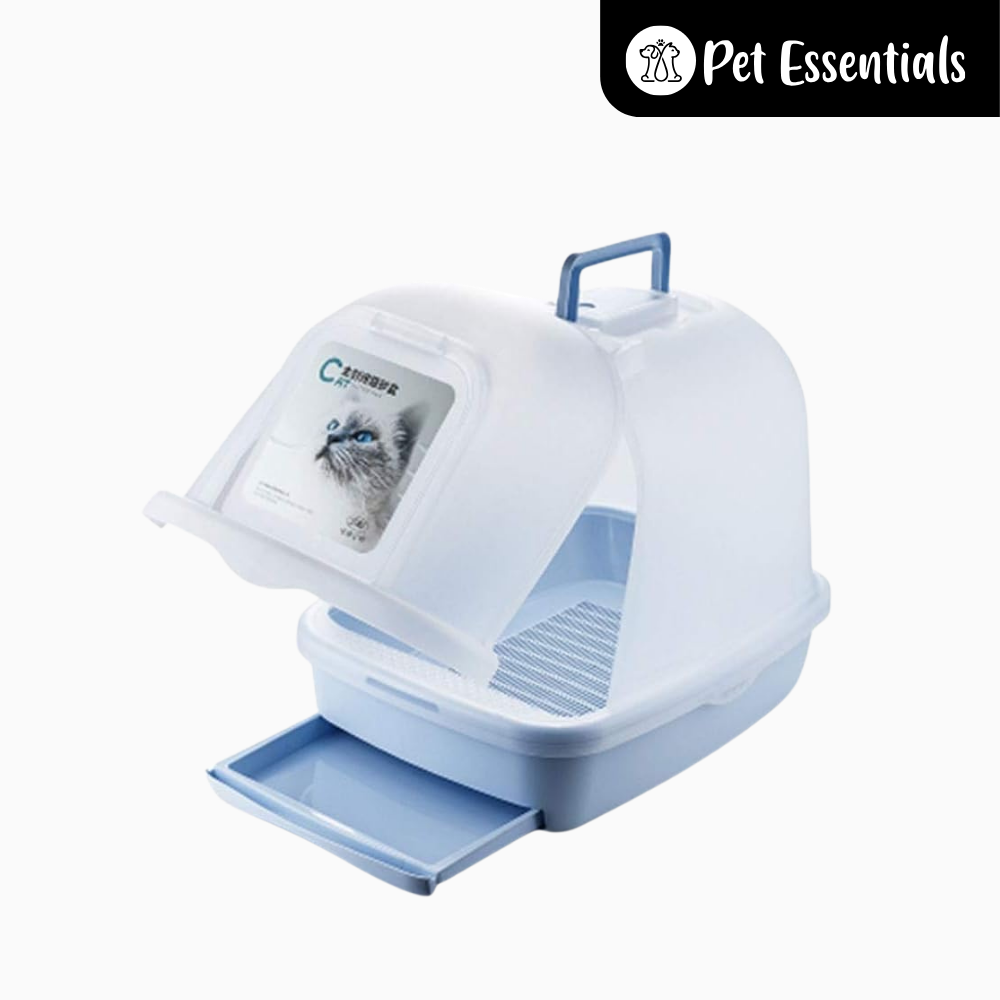 Jumbo Hooded Cat Litter Tray (28-11)