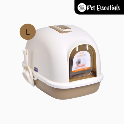 Jumbo Hooded Cat Litter Tray (28-22s)