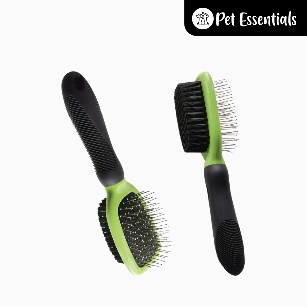 Kudi Double Side Pin&Bristle Brush