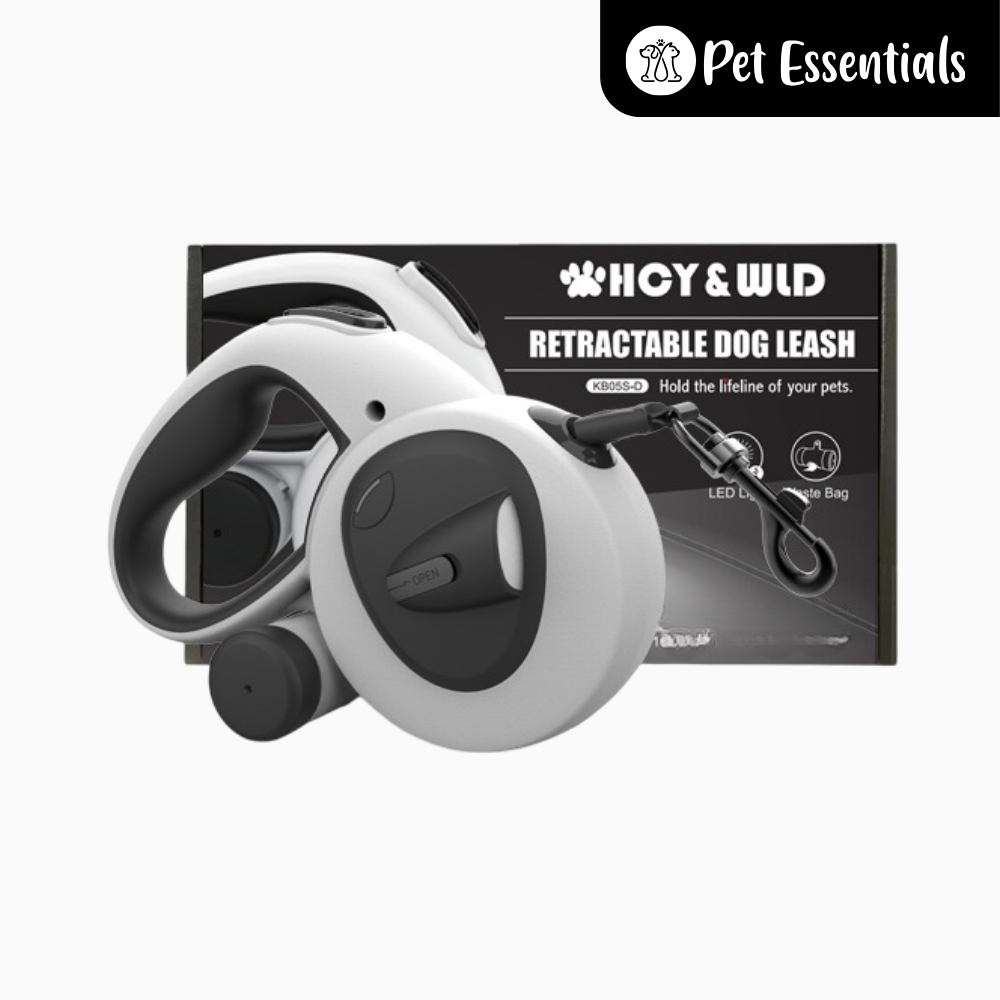 LED Retractable Dog Leash