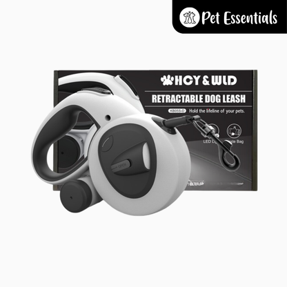 LED Retractable Dog Leash