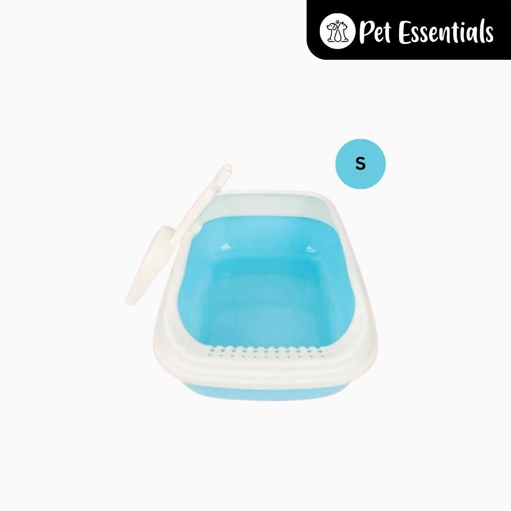 Cat Litter Tray With Scooper ( ZR 198-1 )