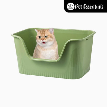 Large Cat Litter Tray High Sided  (ZR378-21)