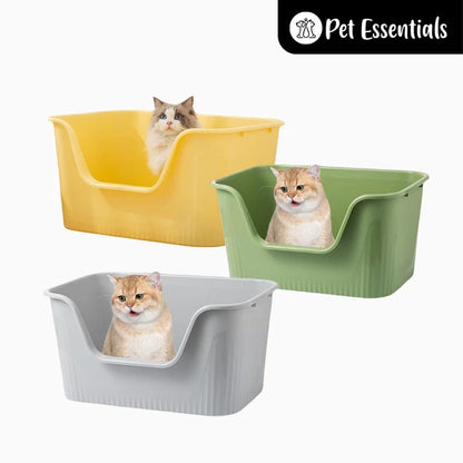 Large Cat Litter Tray High Sided  (ZR378-21)