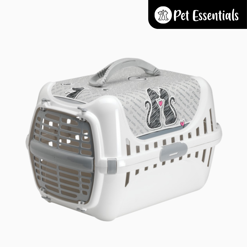 Friends Forever Plastic Door Carrier Cage For Cats