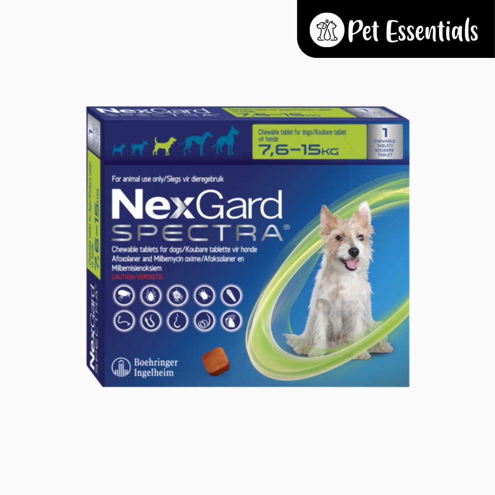 Nexgard Spectra Chewable Tablet 7.5Kg - 15Kg