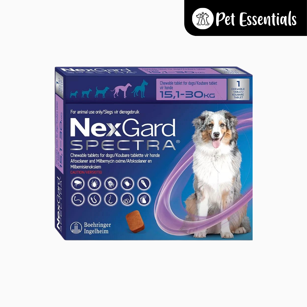 Nexgard Spectra Chewable Tablets 15Kg - 30Kg