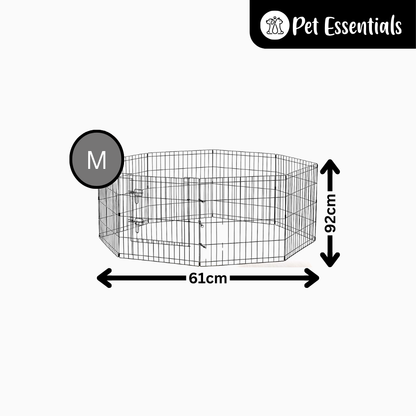 Playpen Black Metal Indoor/Outdoor (WL01)