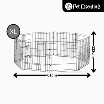 Playpen Black Metal Indoor/Outdoor (WL01)