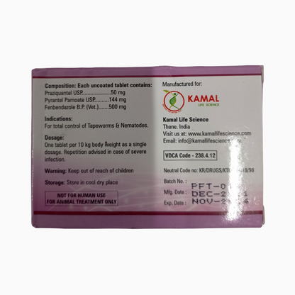 Prazipet Plus Dewormer for Dog & Cat