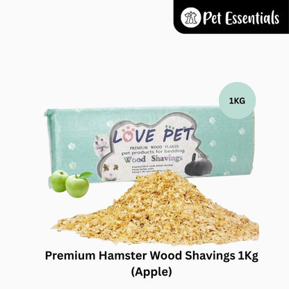 Premium Hamster Wood Shavings  1Kg