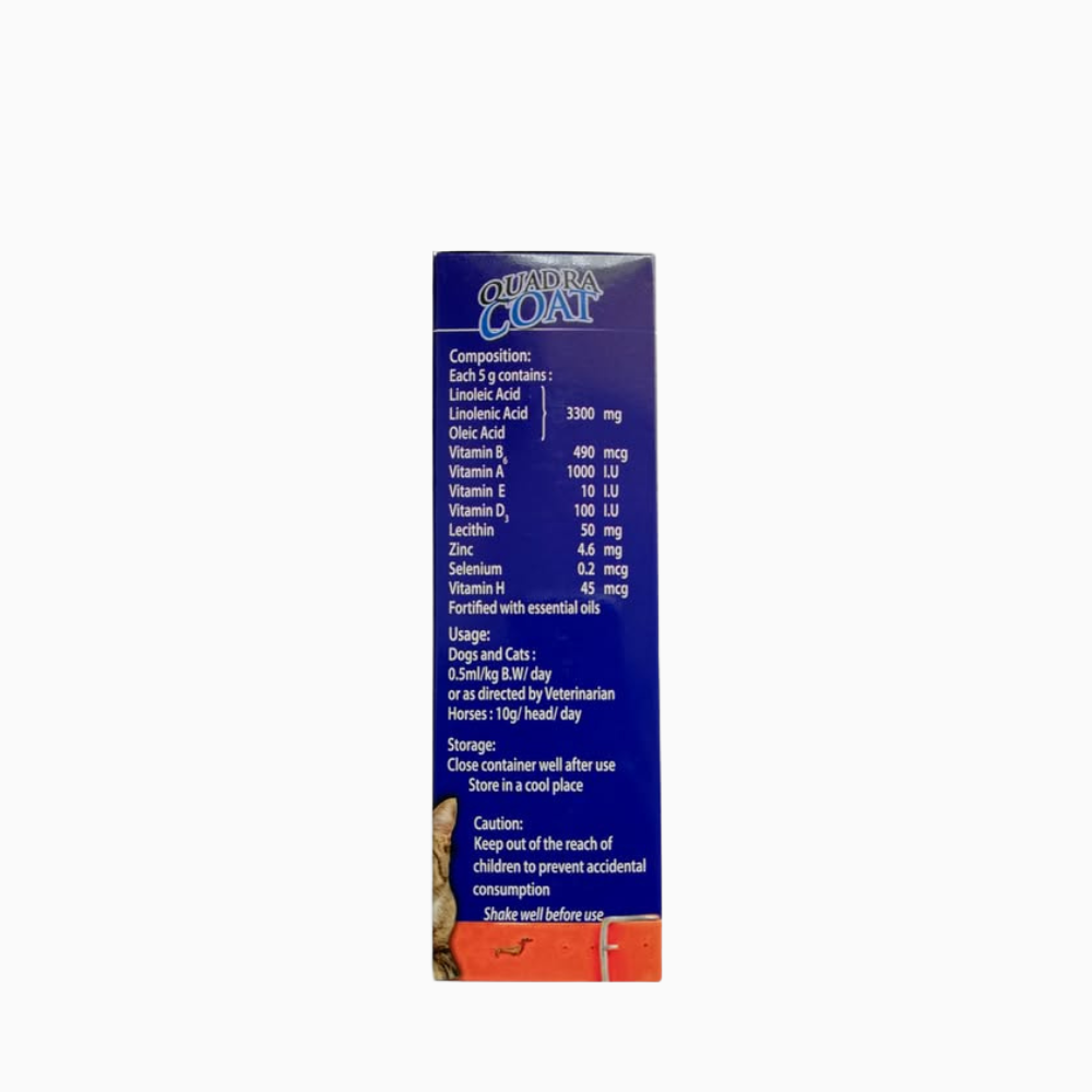 Quadra Coat Syrup For Dogs & Cats