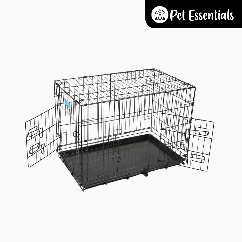 Steel Pet Cage with Plastic Tray (OML01)