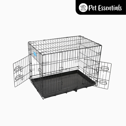 Steel Pet Cage with Plastic Tray (OML01)