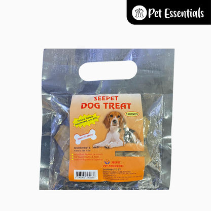 Seepet Knotted Bones Dog Treat small ( 5 bones )