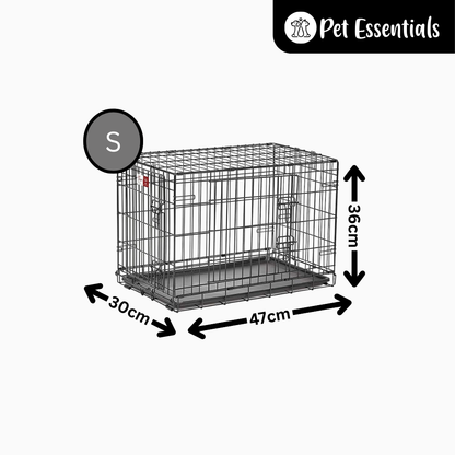 Steel Pet Cage with Plastic Tray (OML01)