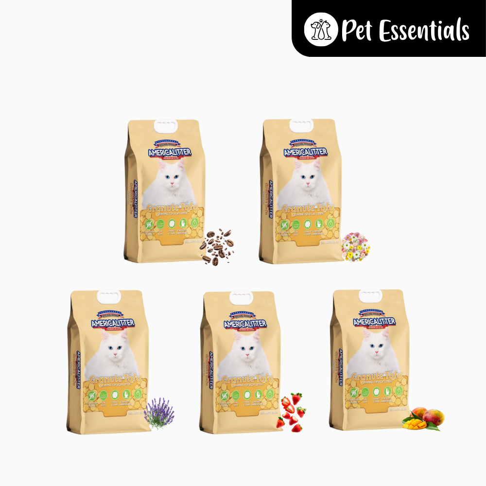 America Granule Tofu Flushable Cat Litter 10L