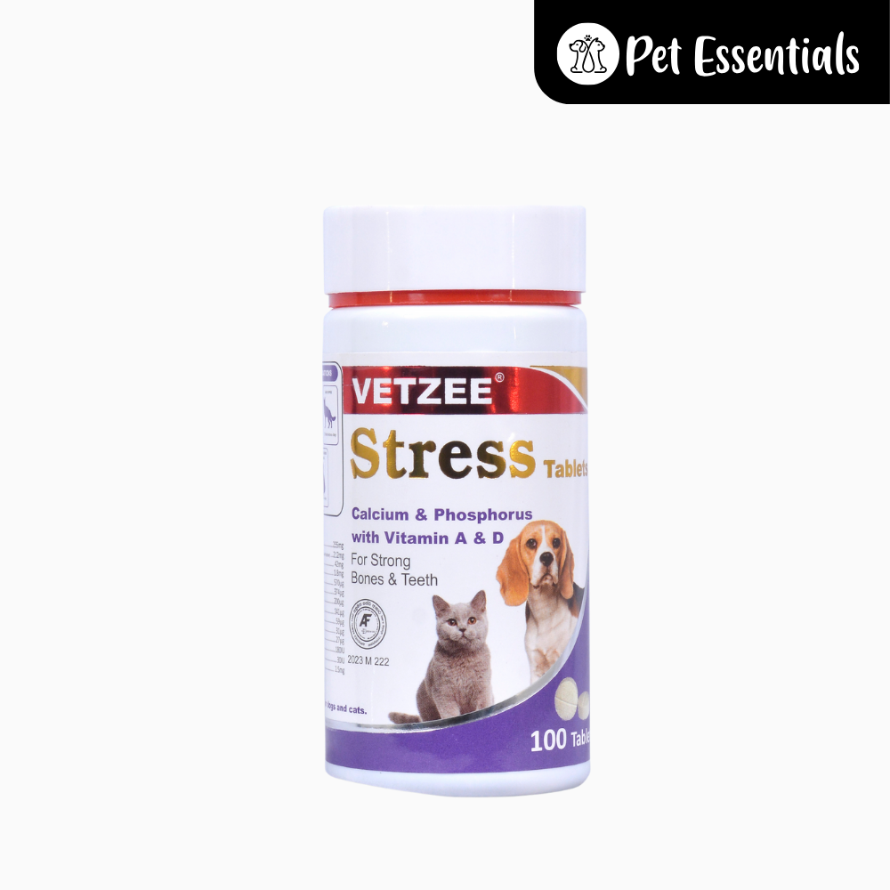 VETZEE STRESS TABLETS cat and dog