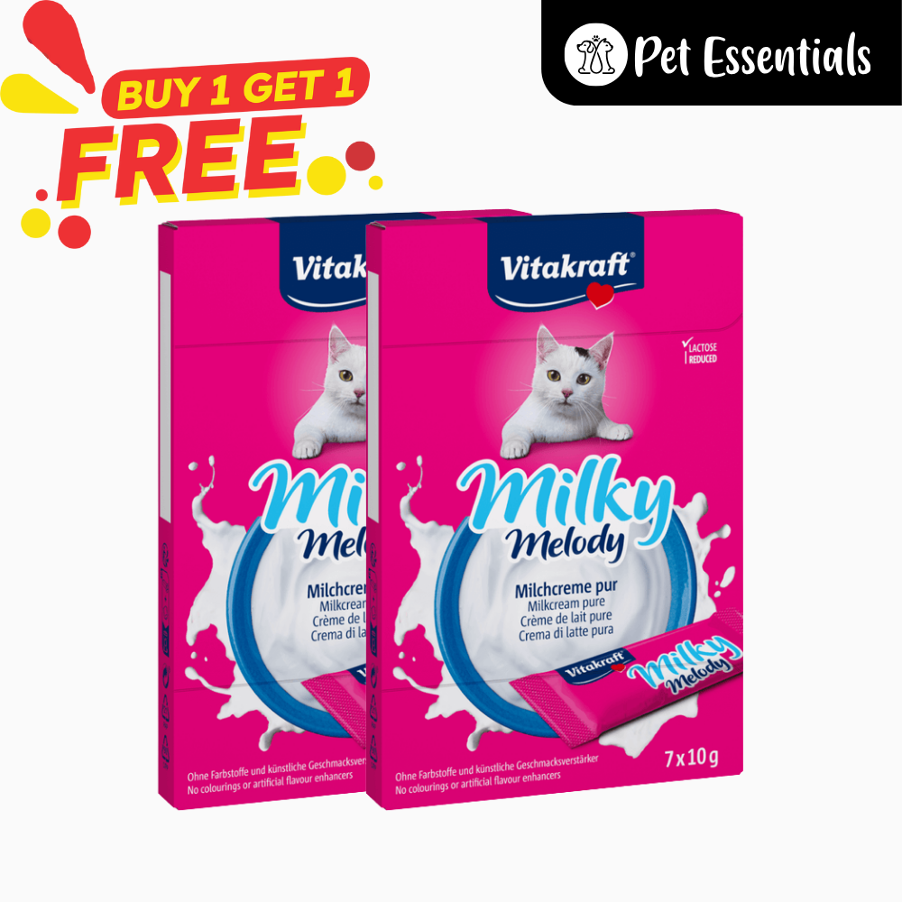 Vitakraft Milky Melody ( Buy One Get One Free 70g x 2pcs )