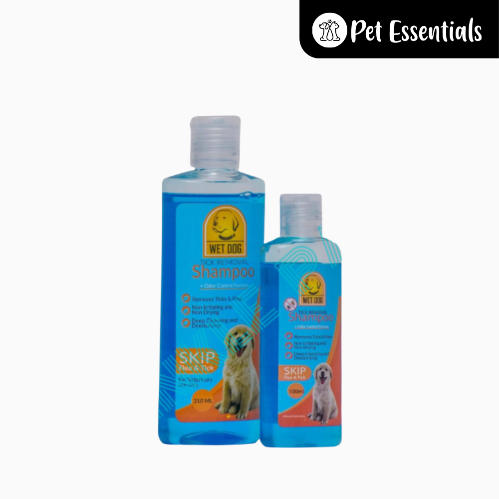 Wet Dog Tick & Flea Removal Shampoo
