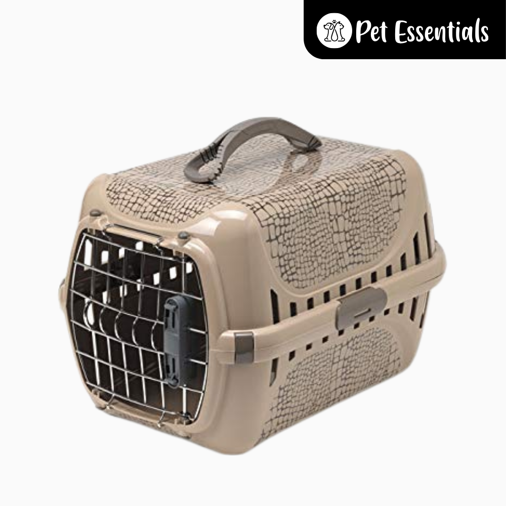 Wild Life  Spring Lock Door Carrier Cage For Cats