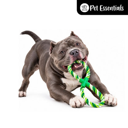 8 Shaped Cotton Rope Toy For Dogs