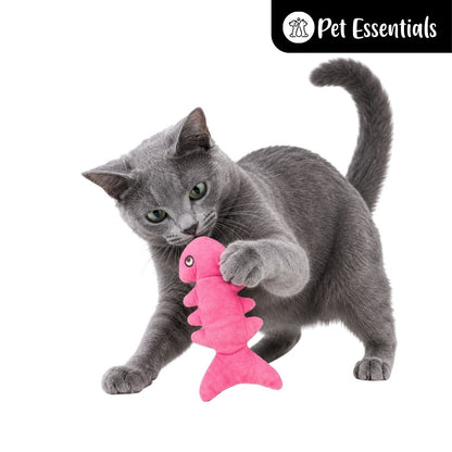 Fish Bone Shaped Cat Toy ( 170-9 )