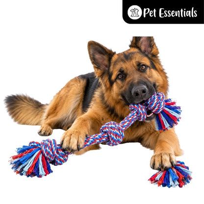 Twisted Knotted Chew Rope Toy