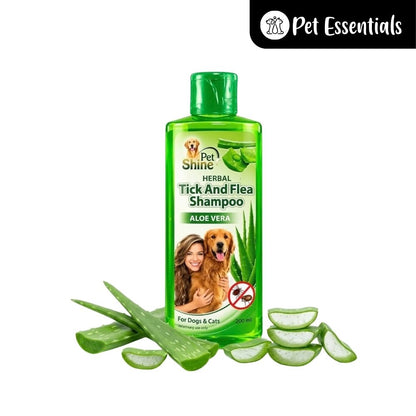 PetShine Herbal Tick And Flea Shampoo 200ml