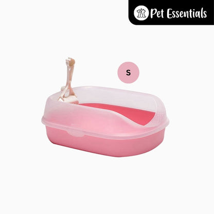 Cat Litter Tray & Scooper With Rim ( ZR 28-17 )