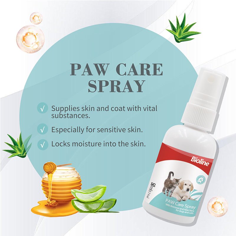 Bioline Paw Care Spray For Cats & Dogs